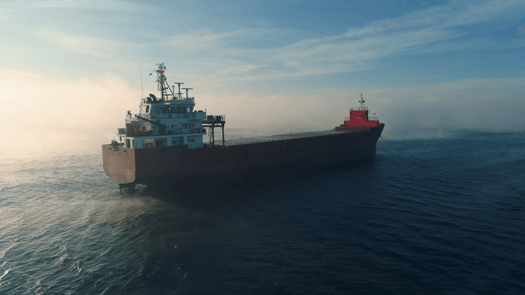 International Container Ship which can be powered by carbon neutral eMethanol.