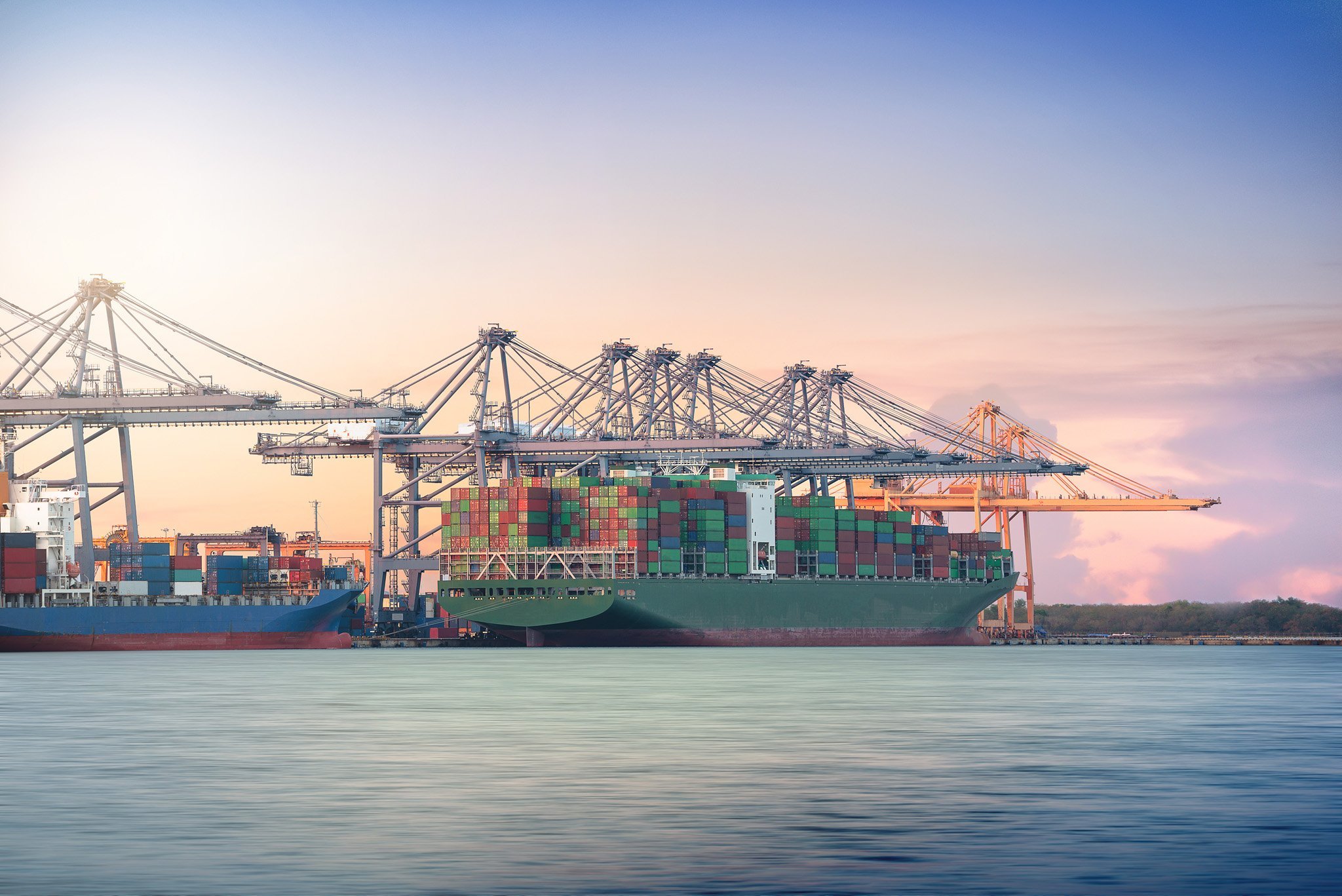 Harbor and shipping